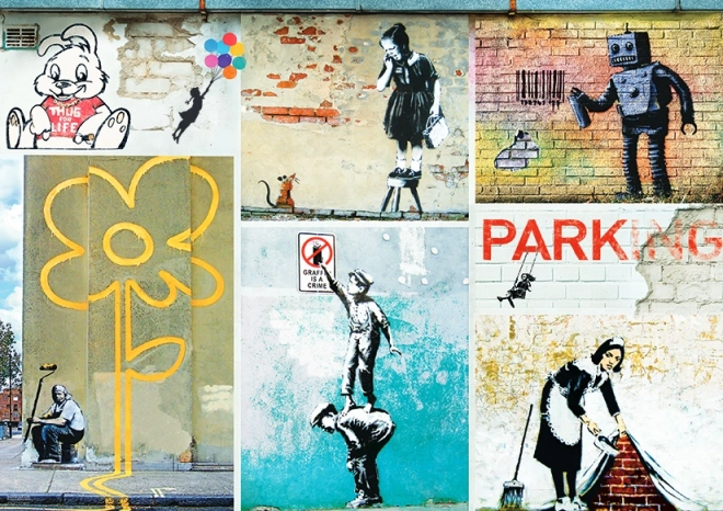 Puzzle EUROGRAPHICS Banksy 1000 Teile