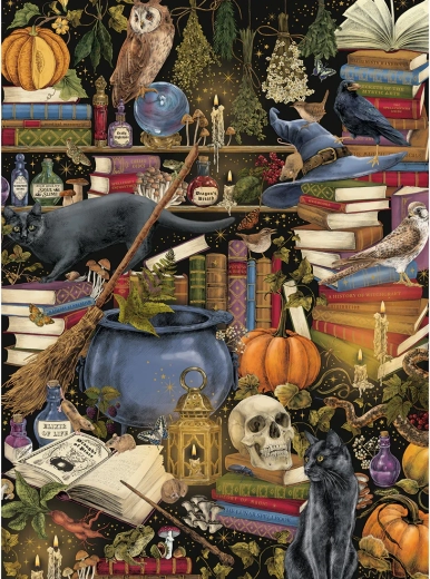 Puzzle GIBSONS The Art File: Witchcraft 1000 pieces