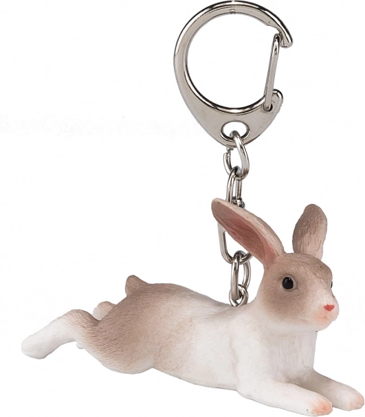 Lying Bunny Keychain