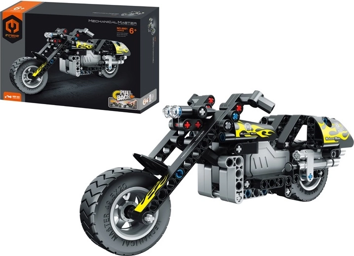 Jeu de construction moto chopper MECHANICAL MASTER 183 pièces