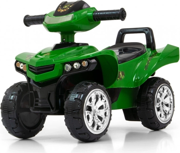 Rider on Monster Military Vehicle