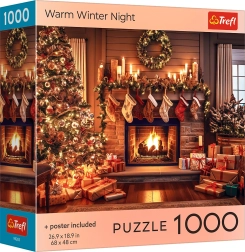 Puzzle Cozy Winter Night 1000 Pieces TREFL
