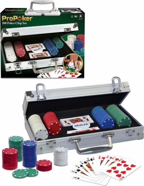 ProPoker 200 Poker Set in Aluminum Case