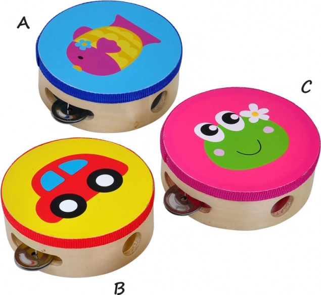 Babu tambourine – multiple colors