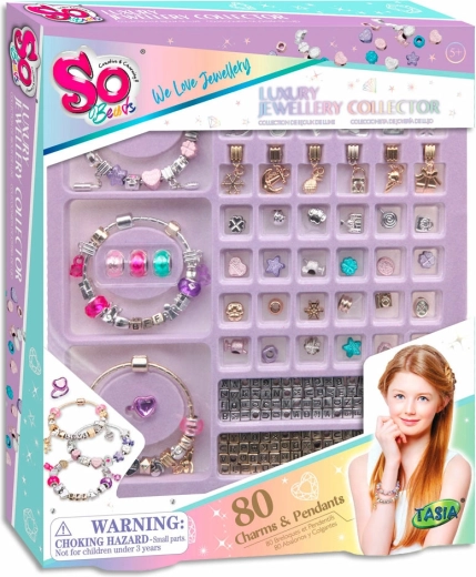 Tasia luxury bracelet sets with jewelry-making accessories