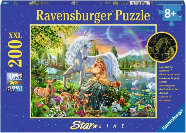 Puzzle lumineux Ravensburger Beauté magique XXL 200 pièces