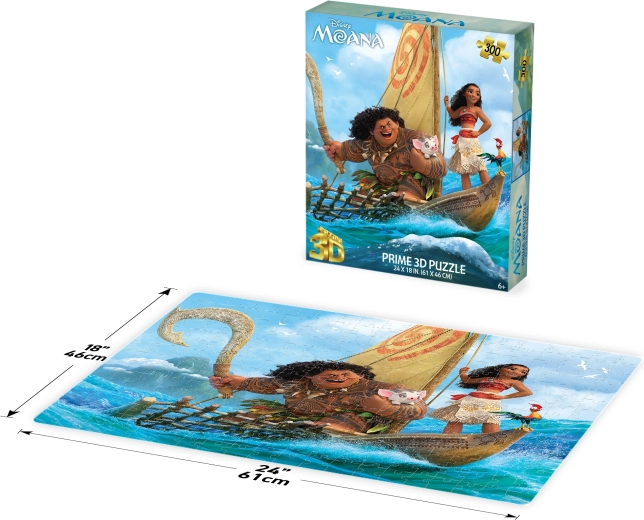 Puzzle 3D Moana 300 pièces