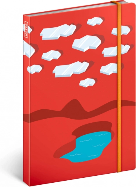 Carnet Ice Surfers à reliure rigide