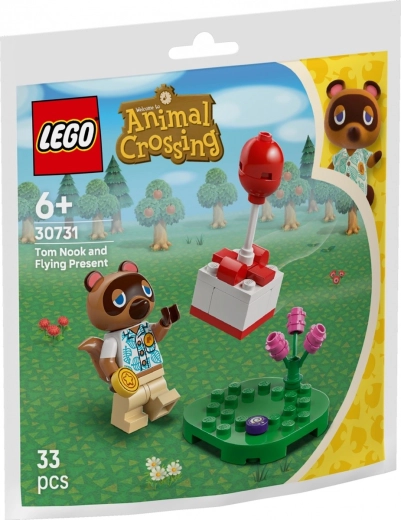 Kit de construction ANIMAL CROSSING Tom Nook et cadeau volant