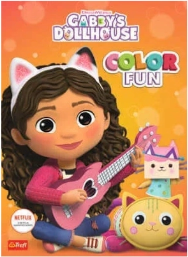 Magisch kleurboek Gabby's Poppenhuis Color Fun