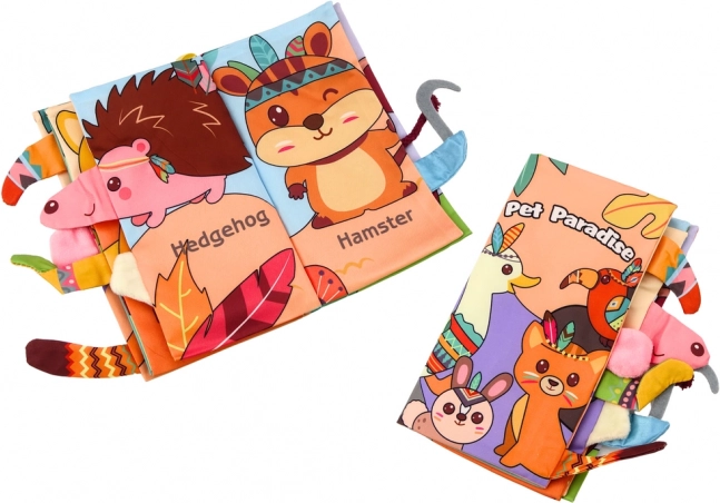 Soft Rustling Educational Book Forest Animals