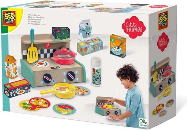 SES Petit Pretenders cuisine en bois – set de jeu