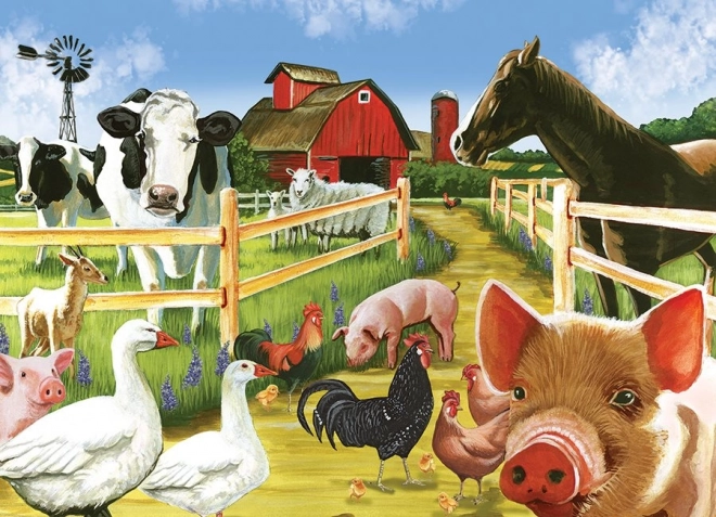 Family Puzzle Welcome to the Farm 350 pieces