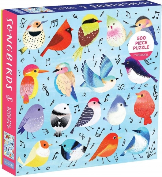 Mudpuppy puzzle Singing Birds 500 pieces
