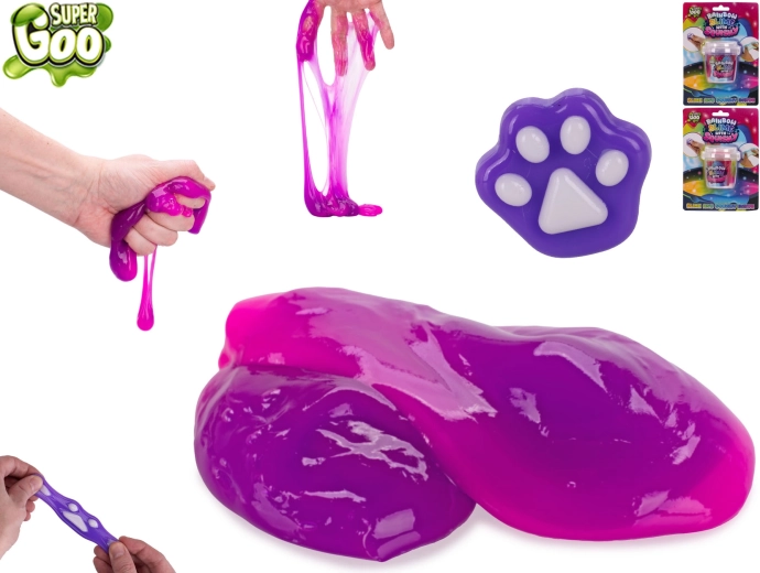 Super Goo pâte à modeler arc-en-ciel avec jouet extensible