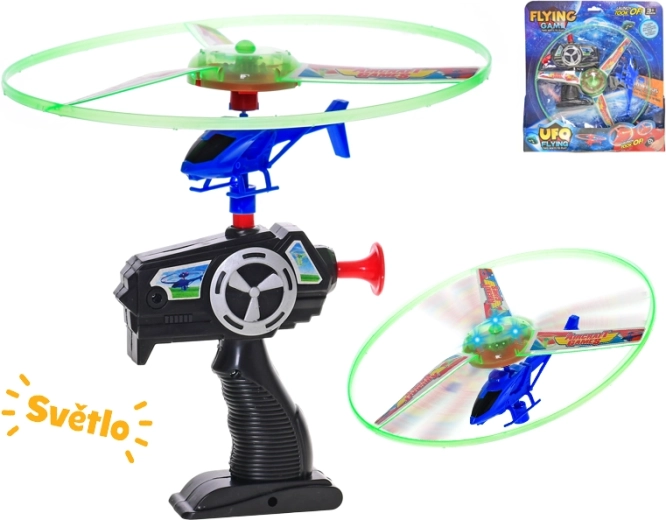 Disque lanceur 25 cm avec mécanisme à piles