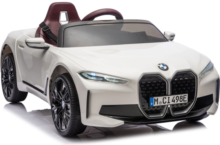Voiture électrique pour enfants BMW i4 4x4 – blanche