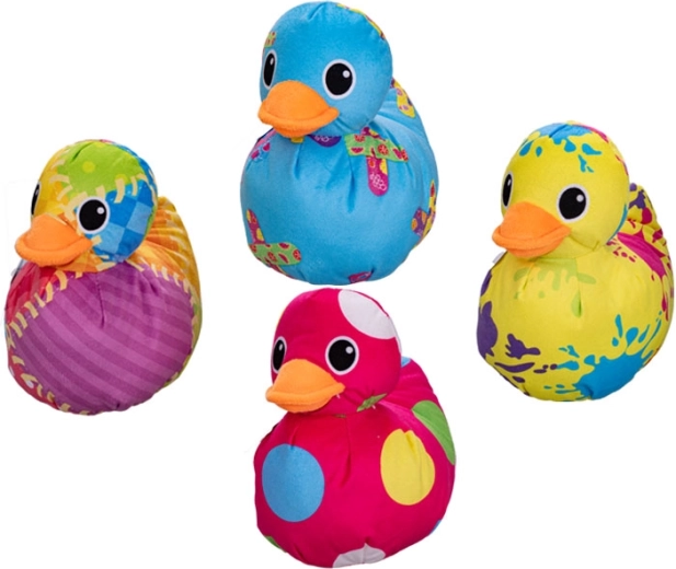 Pluchen eendje 19 cm