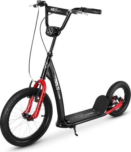 Trottinette NILS Extreme avec pneus gonflables 16/12