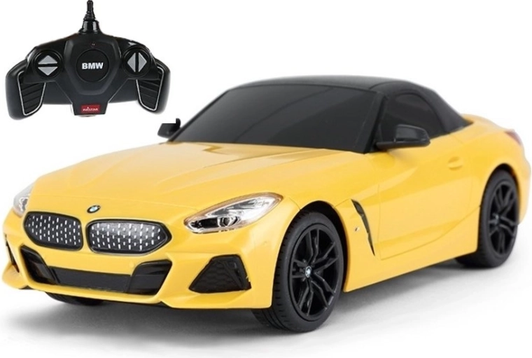 RC auto BMW Z4 Roadster 1:18 geel