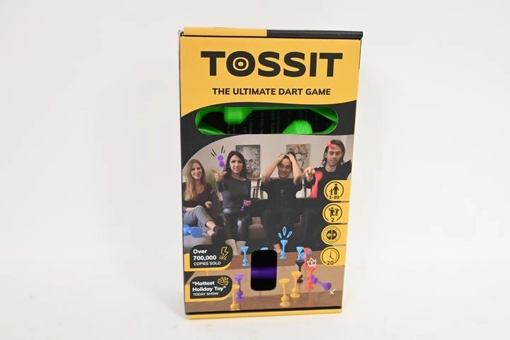 TOSSIT starter set of suction cup darts, 7 pcs, green