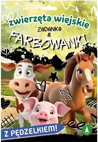 Riddles and Watercolor Painting – Farm Animals