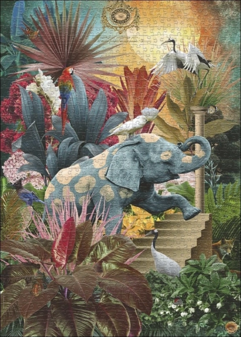 Puzzle HEYE Fauna Fantasies: Elephant Fantasy 1000 pieces