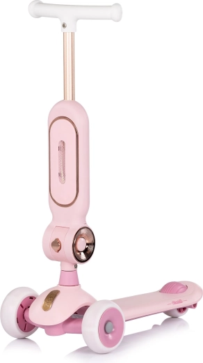 2-in-1 scooter with seat CHIPOLINO Bloomi – pink