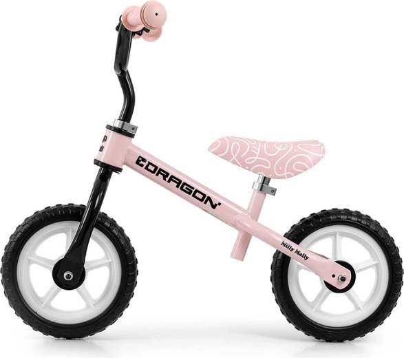 Kids balance bike Milly Mally Dragon pink