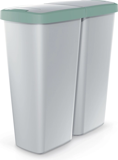 Compacta Q Duo 50 L Trash Can