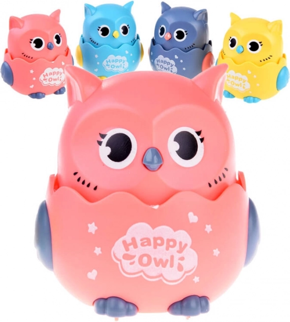 Cute Rolling Little Owl on Wheels for the Little Ones