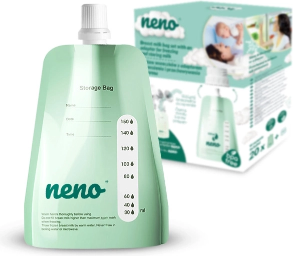 Neno breast milk storage bags 150 ml, 20 pcs