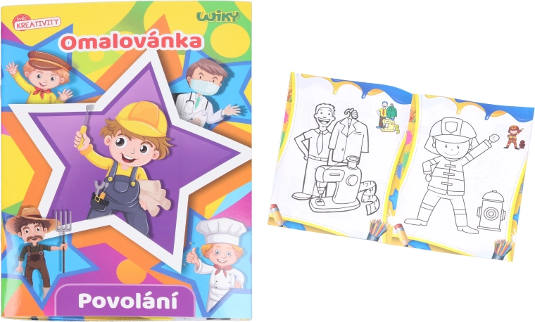 Kleurplaten beroepen – 12 pagina’s