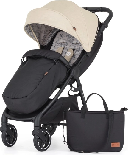Petite&Mars Royal3 Black Sahara Beige sports stroller
