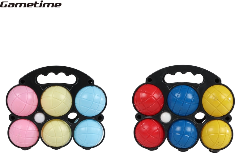 Gametime Pétanque-Set aus Kunststoff für Kinder und Erwachsene