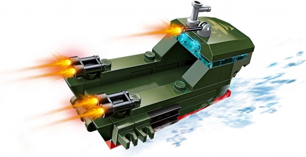 Qman amfibisch luchtkussenvoertuig Grampus