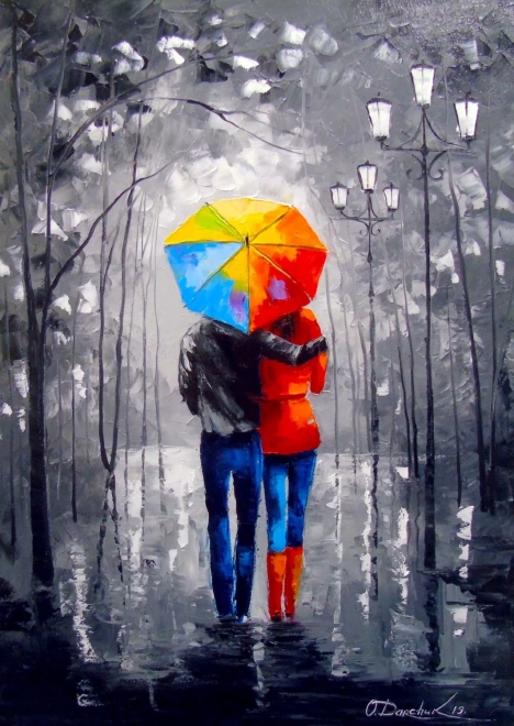 Puzzel Stralende Ontmoeting 1000 stukjes ENJOY