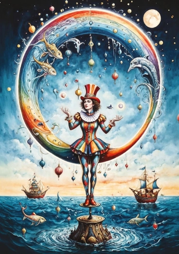 Puzzel Zee-acrobaat 1500 stukjes ART PUZZLE