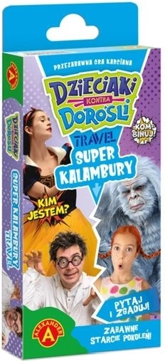 Super Charades: Kids vs Adults Travel