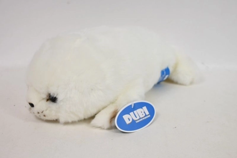 Peluche phoque blanc 29 cm