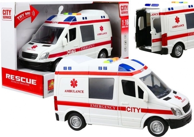Ambulance Car Ambulance Game Effects Lights