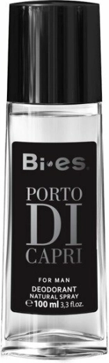 Déodorant parfumé pour homme en verre BI-ES Porto di Capri 100 ml