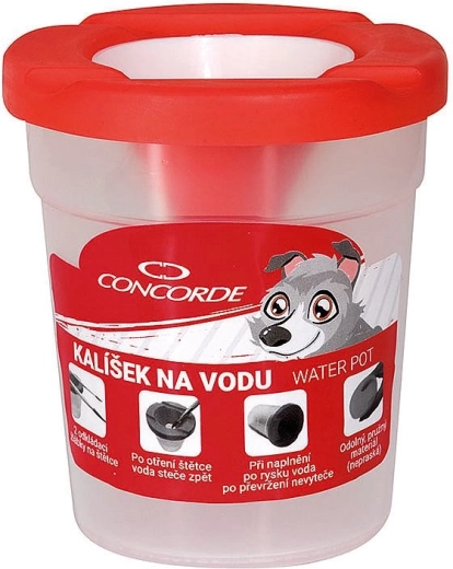 Wasserbecher CONCORDE 9 cm, Farbmix