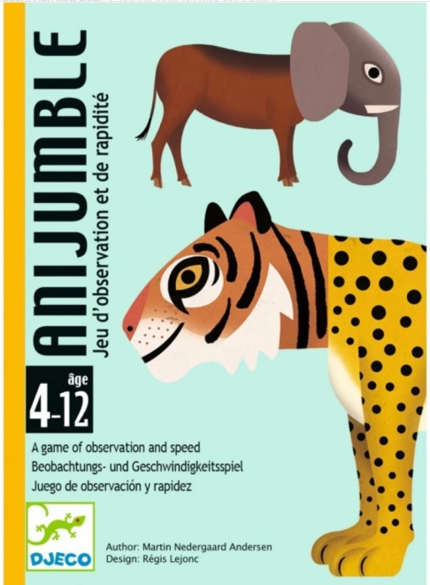 Kaartspel Djeco Anijumble