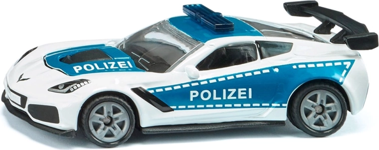 Siku voiture de police Chevrolet Corvette ZR1