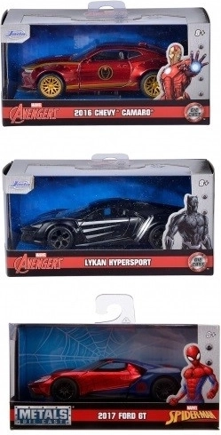 Jada Marvel voertuigen 1/32 mix