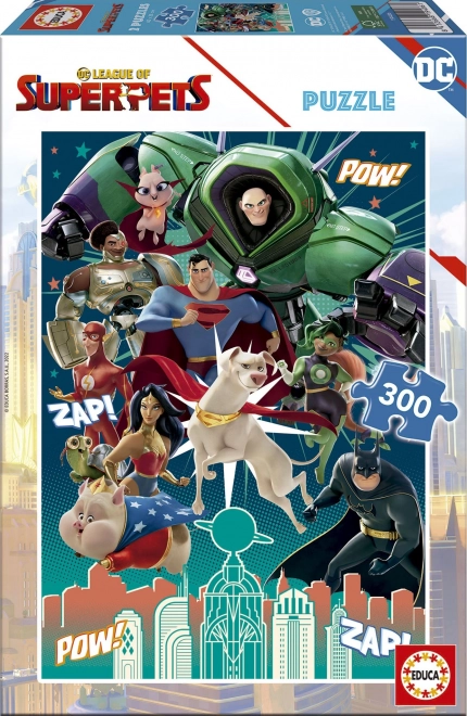 Puzzle DC League of Super-Pets 300 Pieces