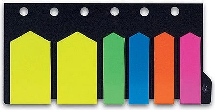 Neon sticky tabs CONCORDE – arrows