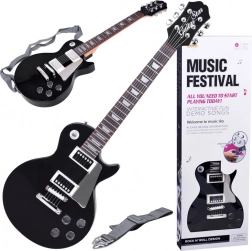 Electric guitar for kids with strap – Black