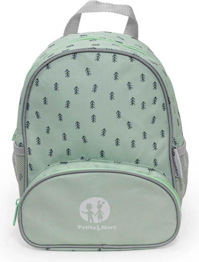 Petit sac à dos pour enfants PETITE&MARS Backie Tree, menthe